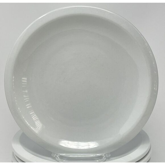 Culinary Arts CAFEWARE Restaurant Dinner Plate 9.75" Heavy White Porcelain - Picture 1 of 8
